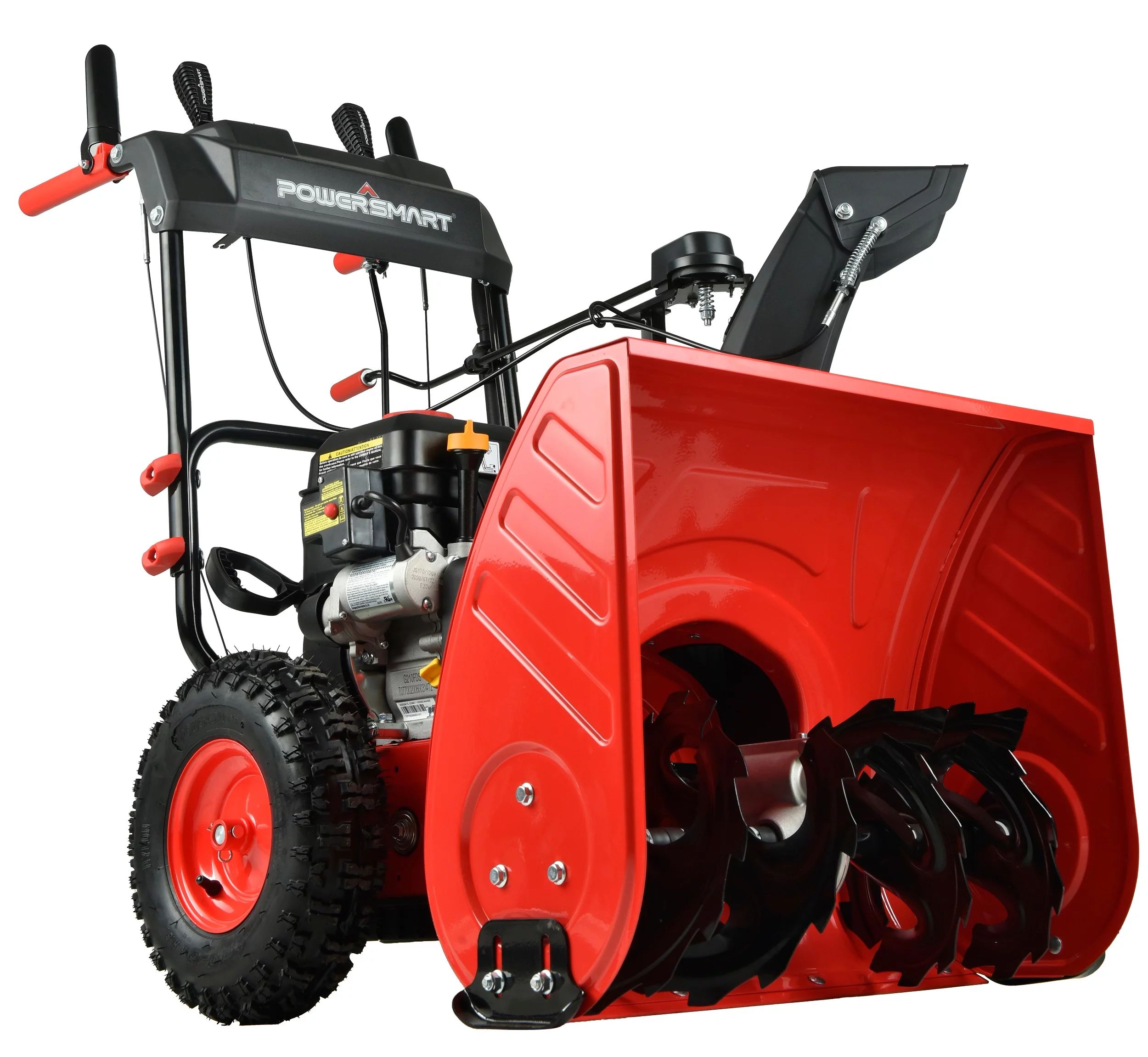 PowerSmart PSSW24 24 in. 212cc 2-Stage Electric Start Gas Snow Blower - Walmart.com | Walmart (US)