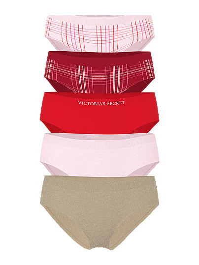 5-Pack Seamless Hiphugger Panties, Print, XL - Women's - Victoria's Secret | Victoria's Secret (US / CA )