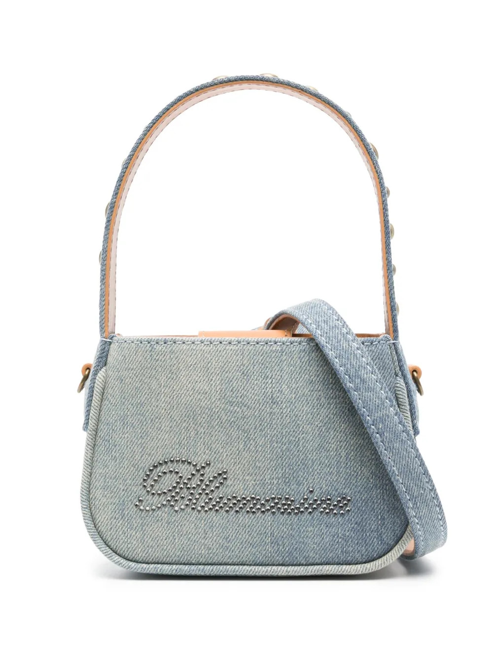 Mini denim top handle bag | Farfetch Global