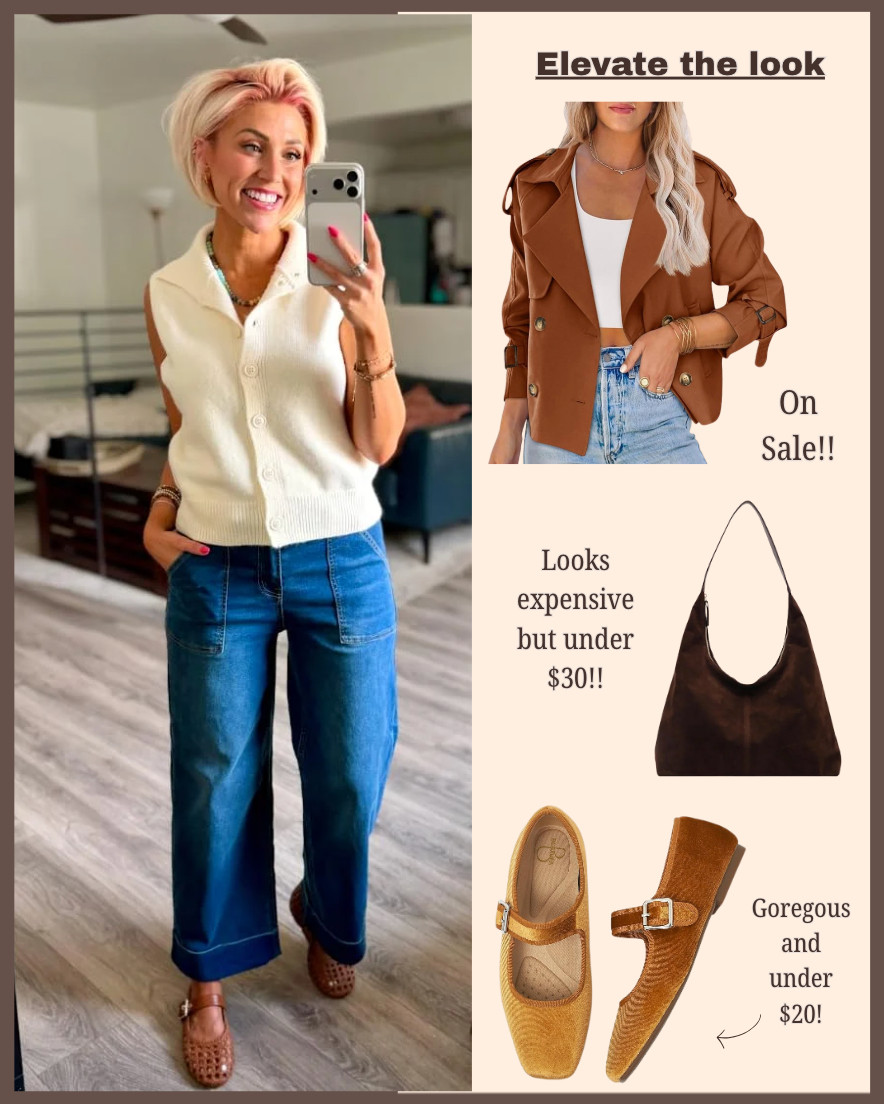 Elevate this look for fall with these chic finds!! 

 #LTKootd #LTKSeasonal #LTKSaleAlert