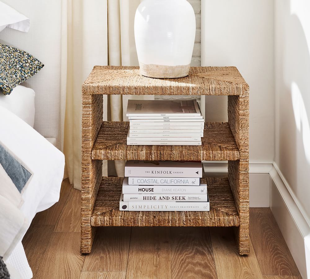 Malibu 24&quot; Woven Nightstand | Pottery Barn (US)