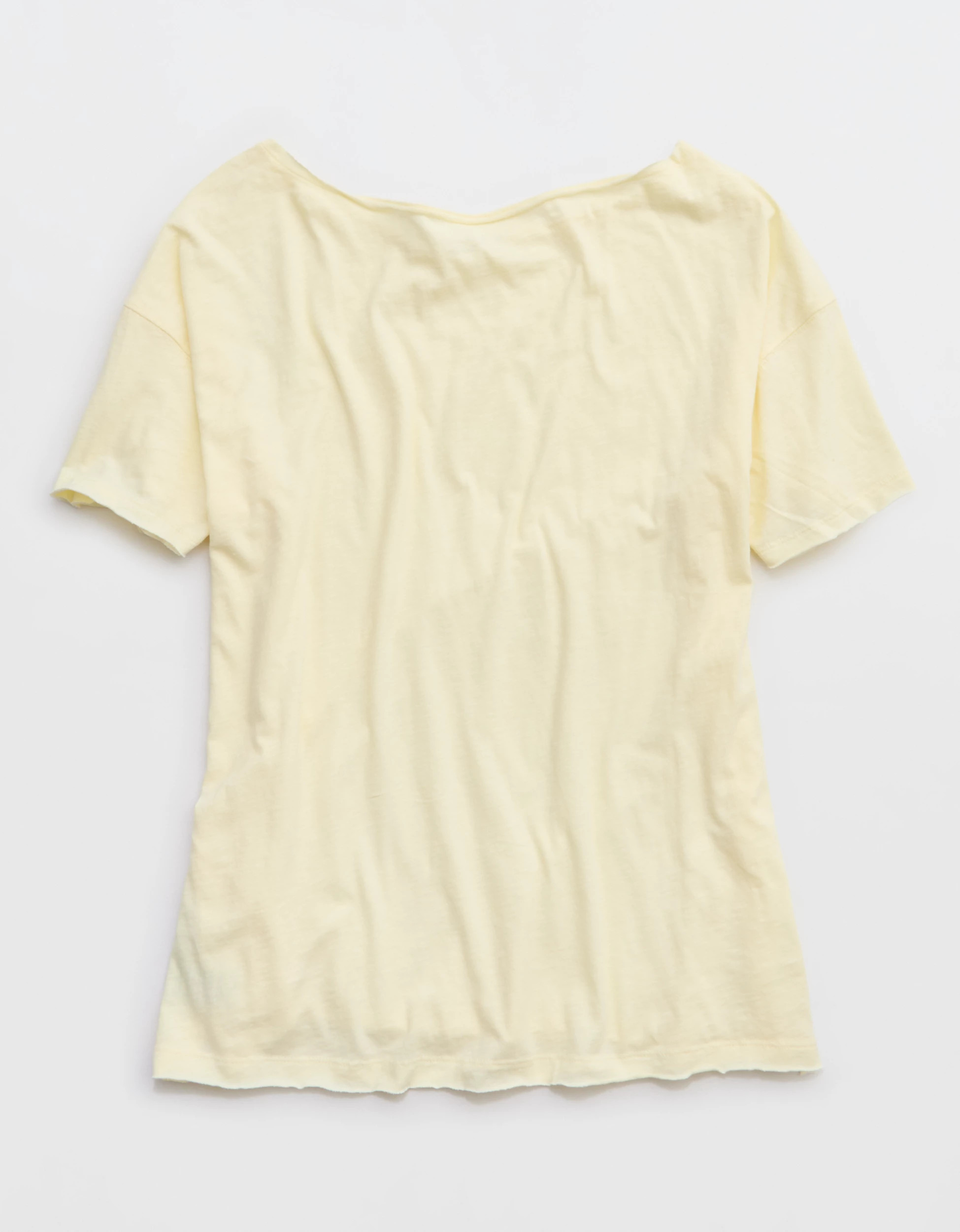 Aerie Off The Shoulder Oversized Boyfriend T-Shirt | Aerie