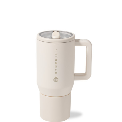 HydroJug Traveler - Water Bottle with Handle & Flip Straw 20oz in Cream 20Oz at Nordstrom | Nordstrom