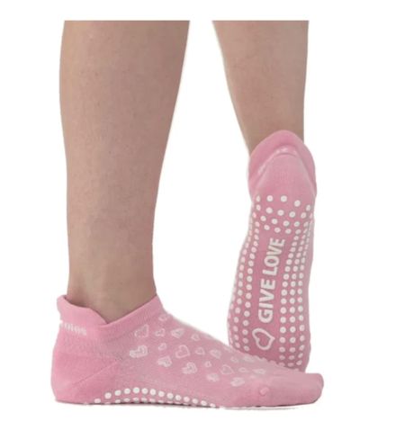 Grip socks, athletic socks, workout socks, women’s athletic wear, pink socks, pink 

#LTKFind #LTKunder50 #LTKfit