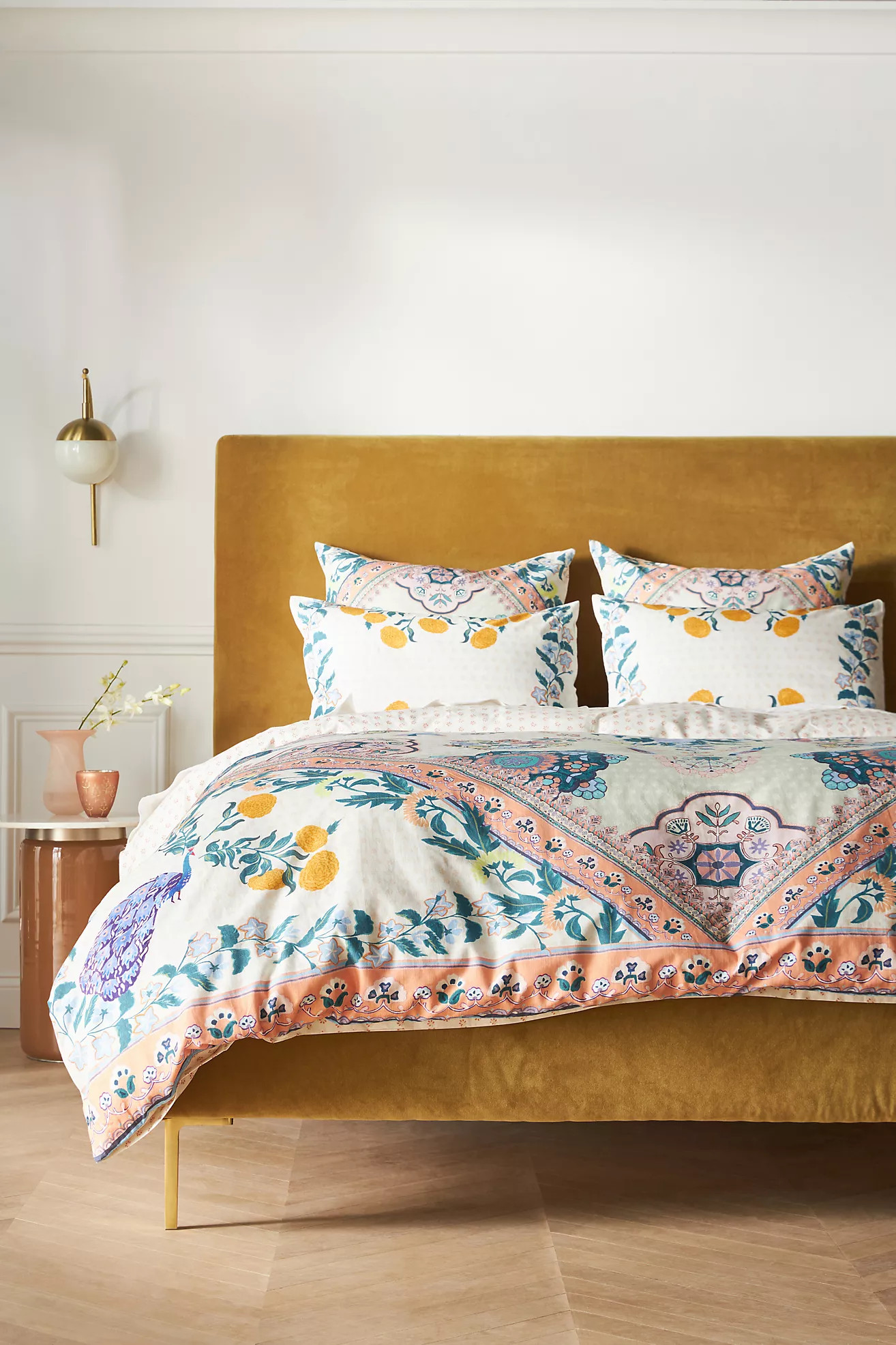 Treven Organic Cotton Duvet Cover​ | Anthropologie (US)