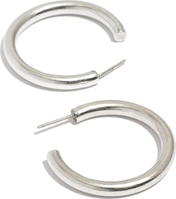 Chunky Medium Hoop Earrings | Nordstrom