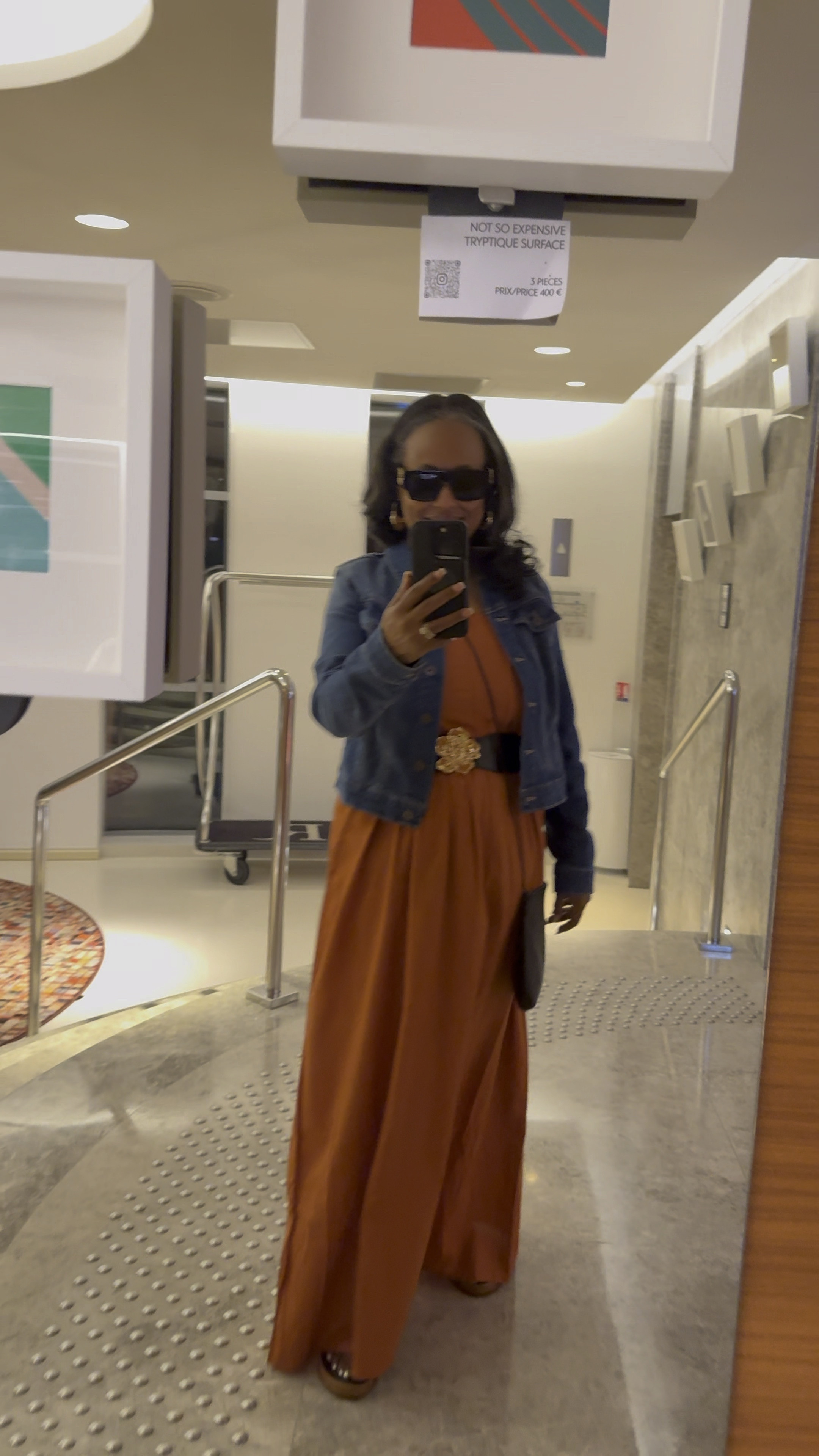 London Fit Check- Pre Fall transitional look❤️

I’m headed to London to see all the sites and to have Afternoon Tea. I wore this rust colored sundress (Size M). It runs long. I paired it with some platform sandals, a rose belt and a light denim jacket. 🌸

Shades are@Louis Vuitton 
Crossbody Bag- Gifted years ago but I will link similar. 

#LTKFindsUnder50 #LTKOver40 #LTKMidsize