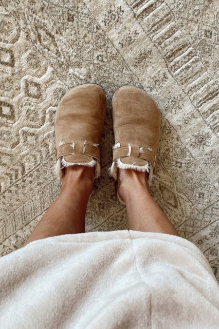 Birkenstocks look for less!! These forever 21 clogs are a steal!! Faux suede buckled mules 

#LTKstyletip #LTKunder50 #LTKsalealert