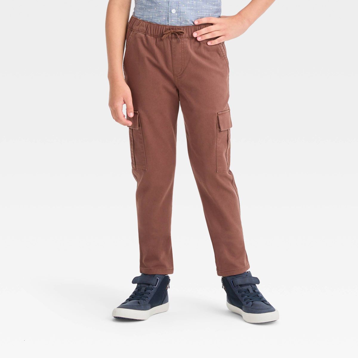 Boys' Stretch Tapered Cargo Pants - Cat & Jack™ | Target