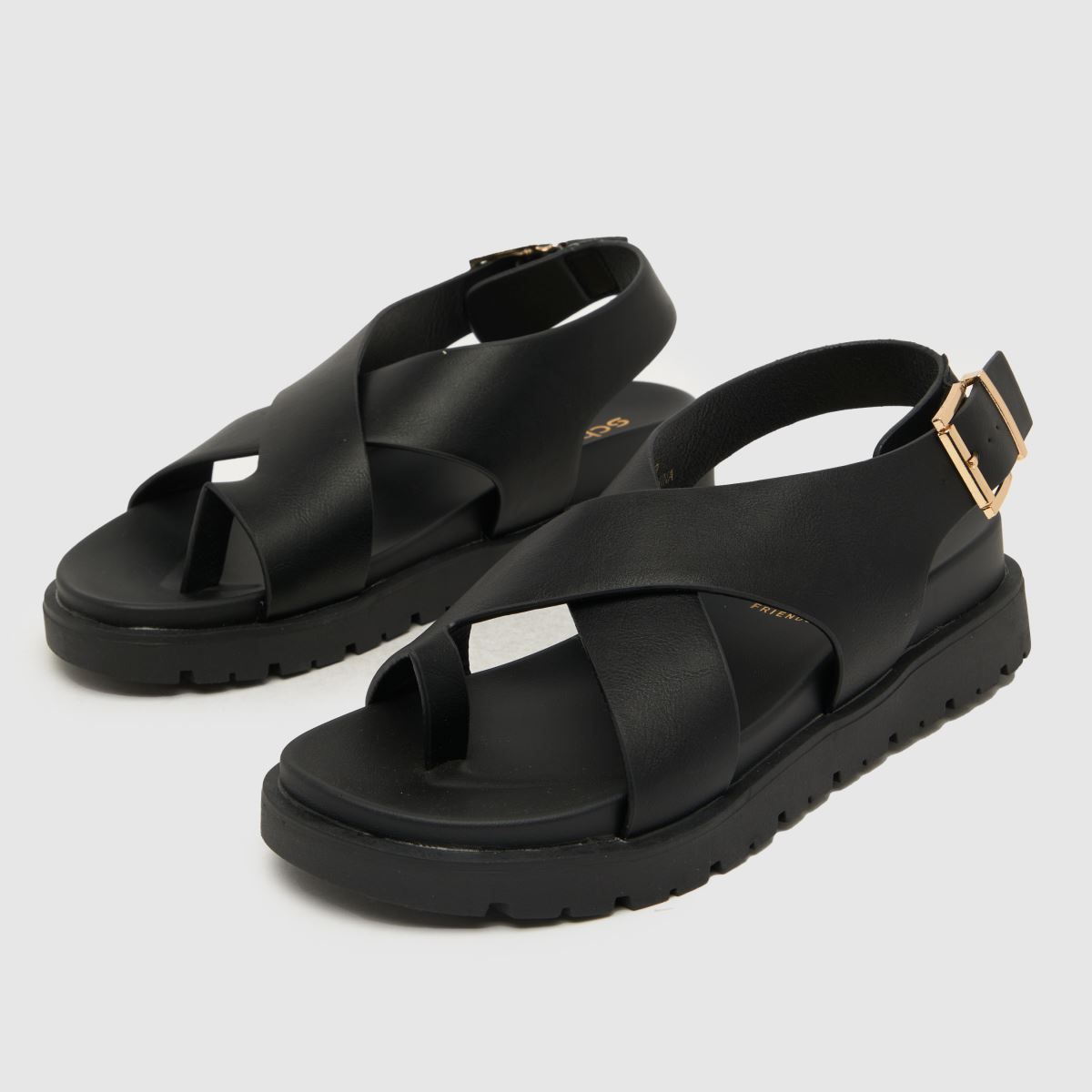 Womens Black schuh Thora Sandals | schuh | Schuh