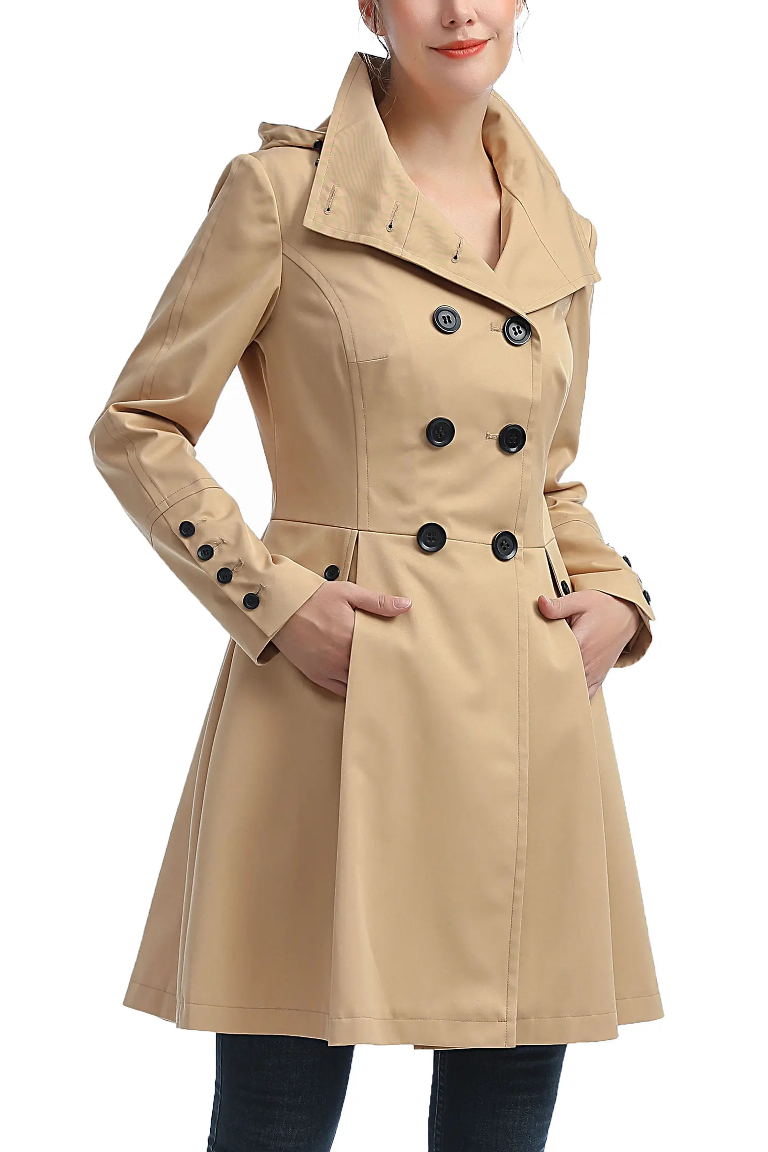 Women's Adele Hooded Trench Coat (Women) | Nordstrom | Nordstrom