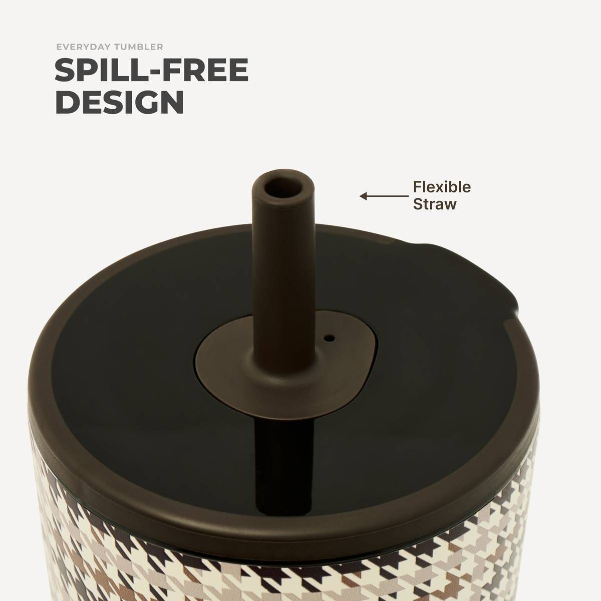 HydroJug 20oz Everyday Houndstooth Straw Tumbler | Target