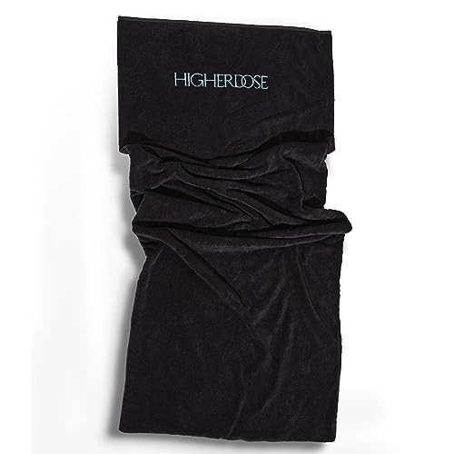 HigherDOSE Infrared Sauna Blanket Towel Insert - Reusable & Machine-Washable Insert for Blanket - 100% GOT Certified Organic Cotton Sauna Towels - Absorbs Sweat & Simplifies Clean-Up (30" x 69") | Amazon (US)
