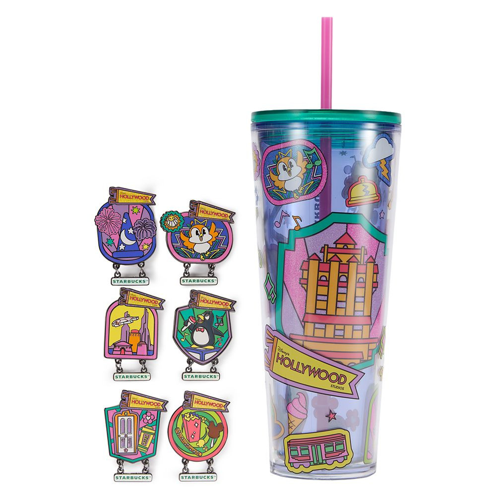 Disney's Hollywood Studios 24 oz. Starbucks Tumbler with Mystery Pin Blind Pack – 2-Pc. – Wal... | Disney Store