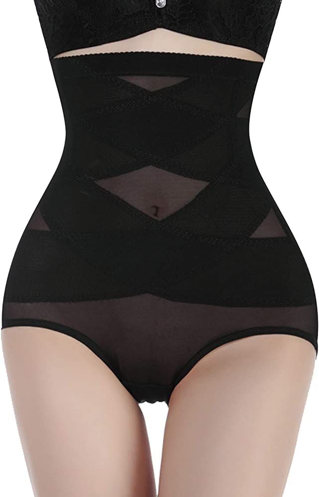 Women Butt Lifter Shapewear Hi-Waist Double Tummy Control Panty Waist Trainer Body Shaper | Amazon (US)