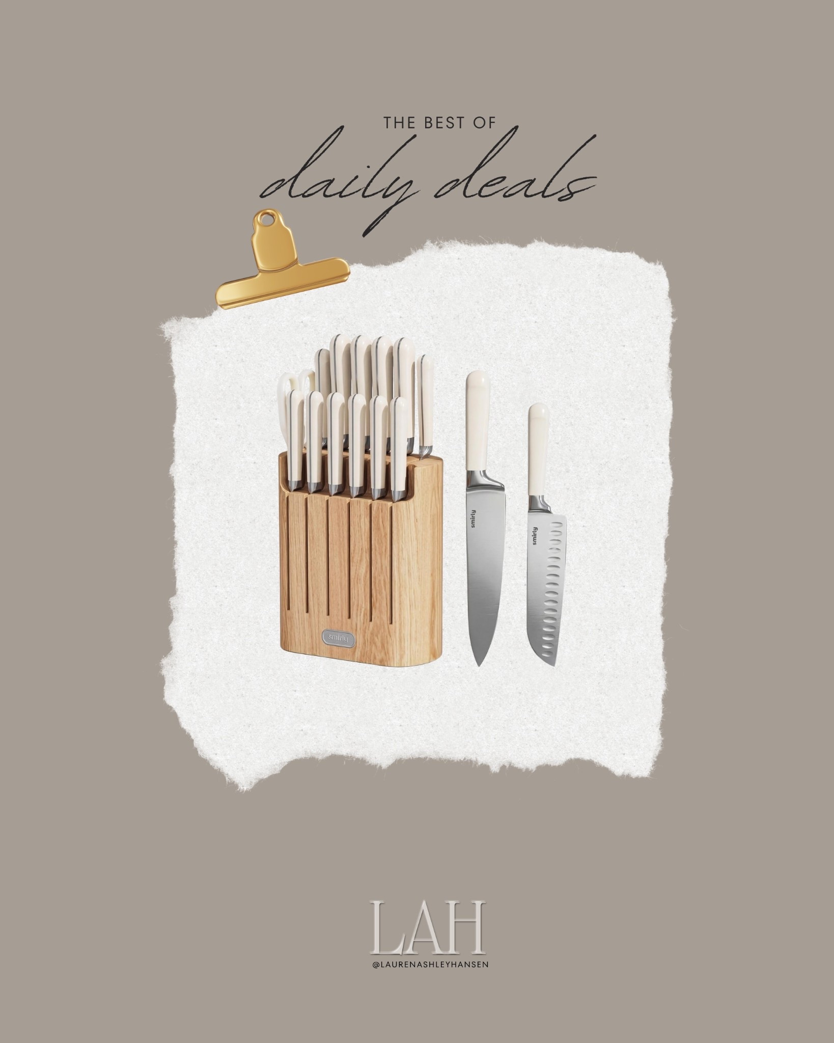 This 14 piece knife set is perfect for any chef in the house. The magnetic block makes it easy to keep them organized. I love the white for a sleek, elevated look. Be sure to clip the coupon for the deal price!

#LTKHome #LTKSaleAlert