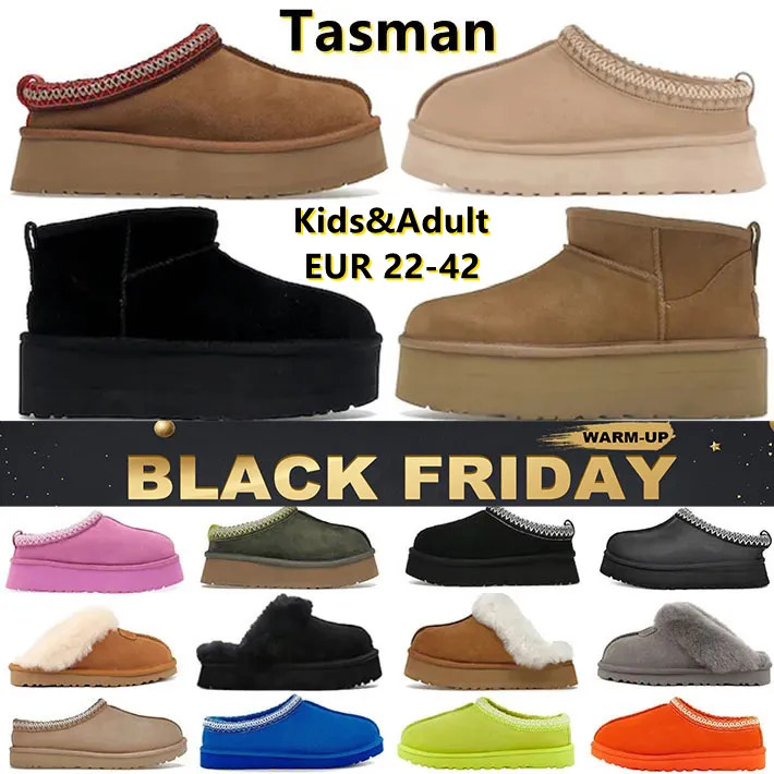 Designer Adult Kids Australia Tasman Women Snow Boots Slippers Children Baby Tazz Ankle Boot Shoe... | DHGate