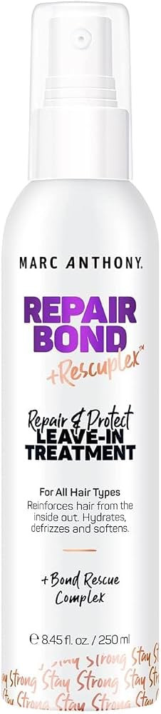 Marc Anthony Repairing Leave-In Treatment, Repair Bond +Rescuplex - Repairs, Strengthens & Mainta... | Amazon (CA)