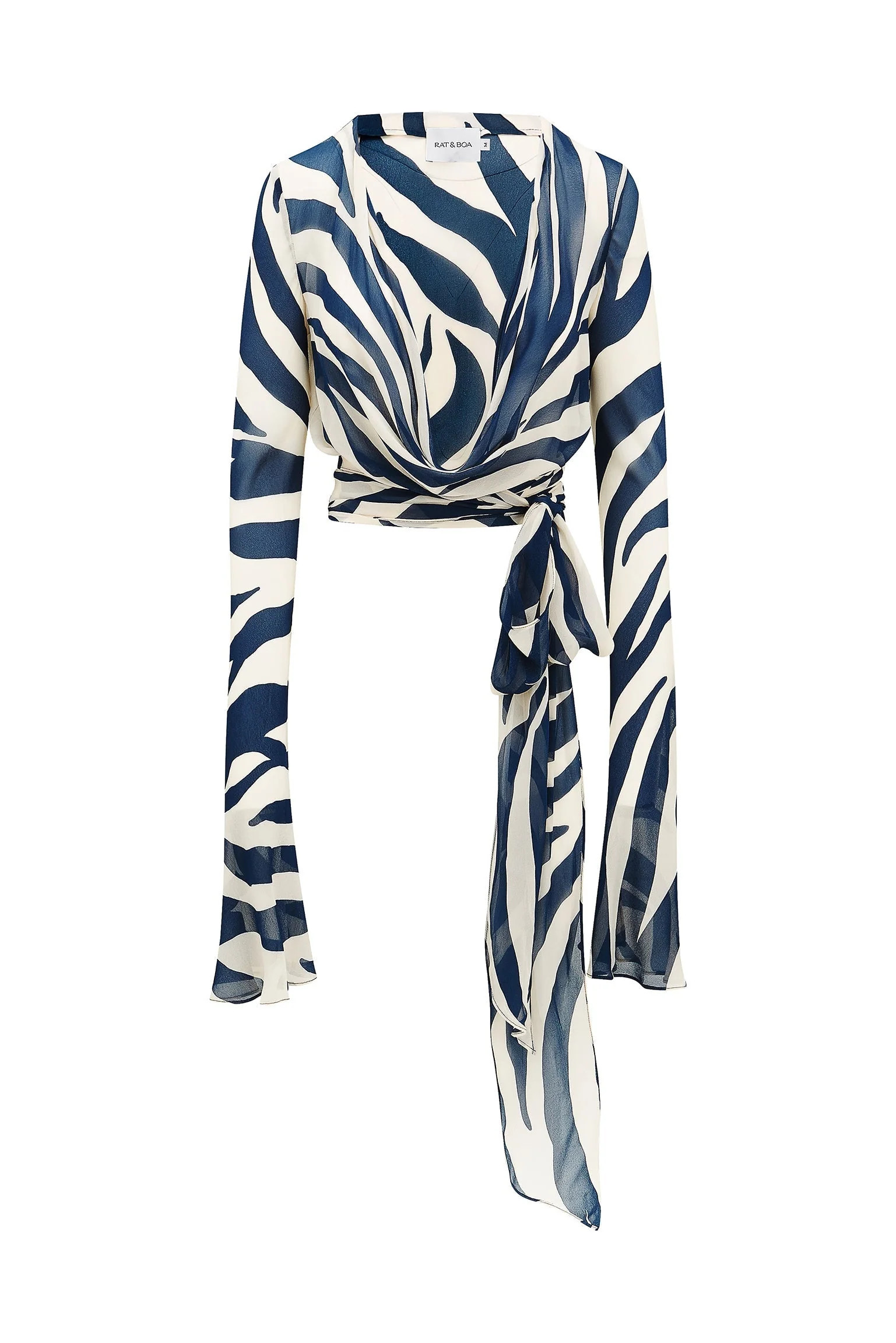 Rat & Boa Lazure Blouse L Animal | Rat & Boa