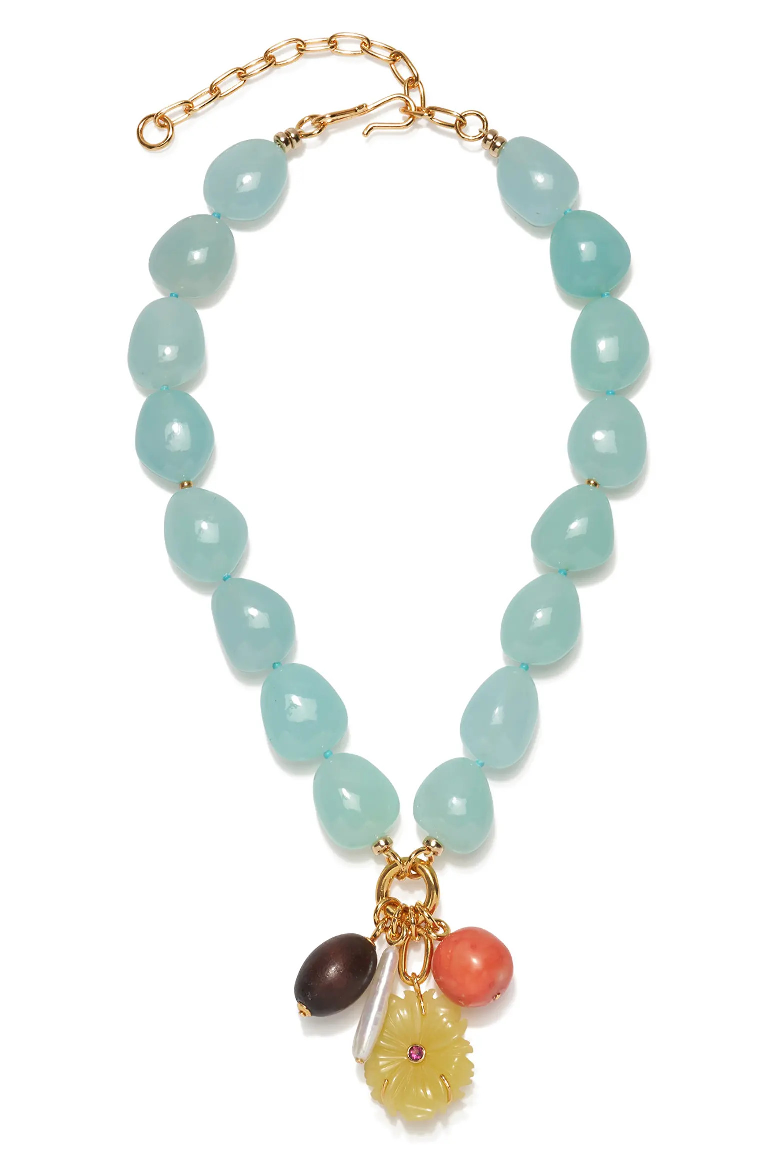 Cordoba Jade & Freshwater Pearl Charm Necklace (Women) | Nordstrom | Nordstrom