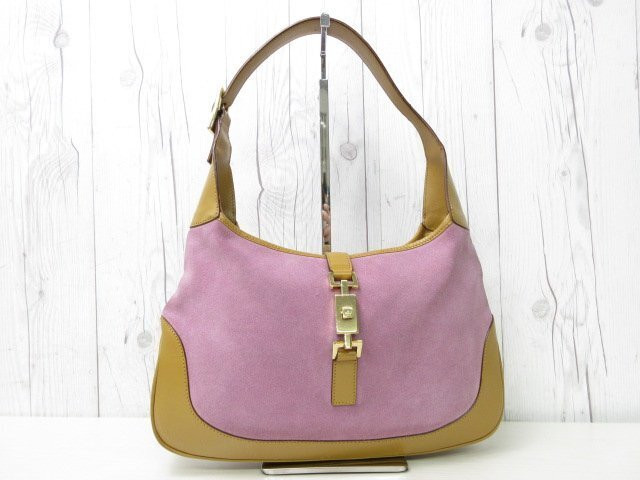 GUCCI Jackie Shoulder Bag Purse Suede Leather Authentic ys  | eBay | eBay US