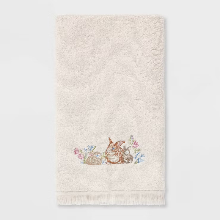 Easter Hand Towel White - Threshold™ | Target