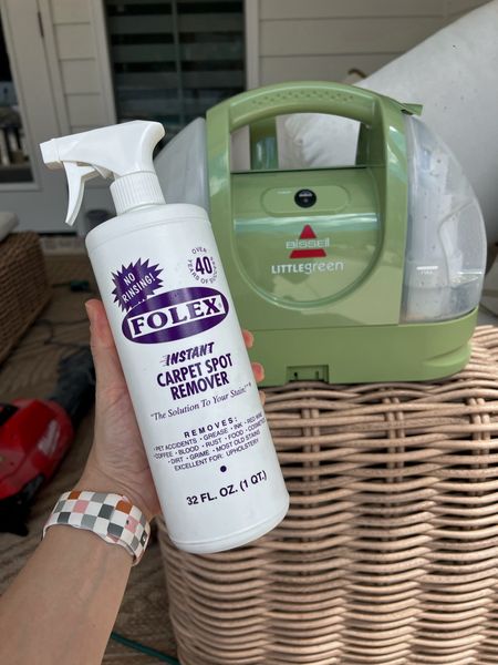 My fave combo right now for removing all the stains outside! We get so much pollen down here it gets bad. But doing the FOLEX FIRST, letting it saturate & THEN going in w/ a spot again remover — works so well! 

Stain remover / amazon finds / bissel little green machine review / outdoor tips / Holley Gabrielle / home 

#LTKhome #LTKSeasonal #LTKfindsunder50