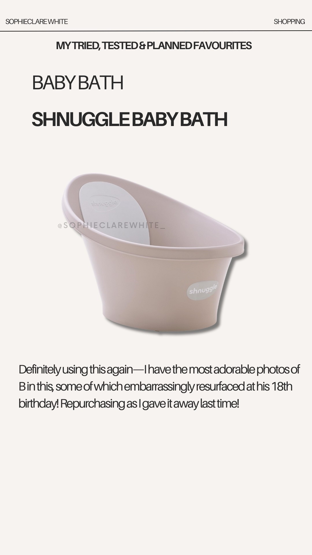 Bath 

#LTKuk #LTKbaby #LTKmaternity