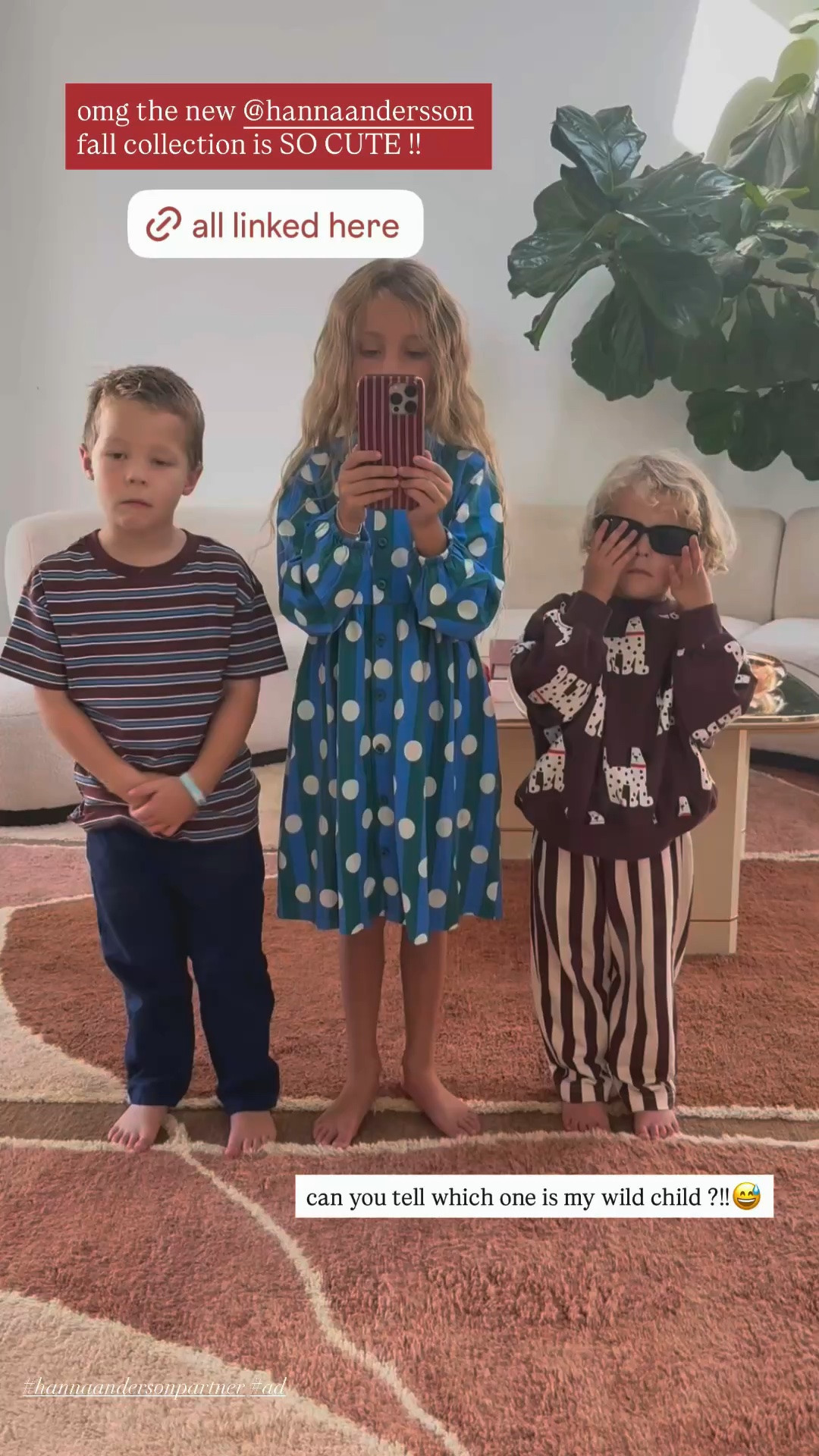 Back-to-school with @Hanna Andersson #hannapartner #ad