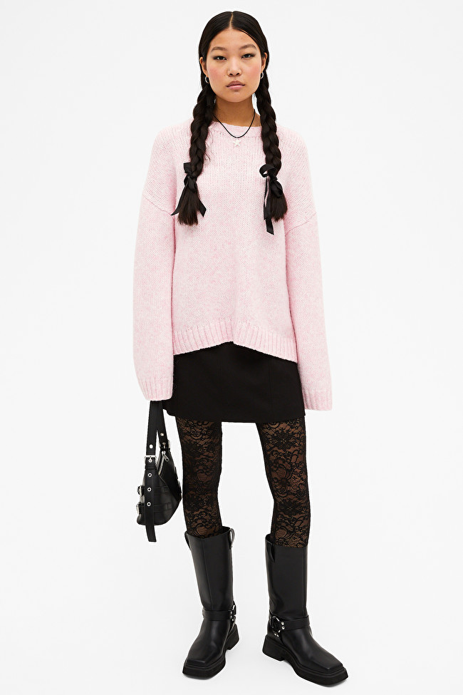 Chunky knit oversized sweater | Monki