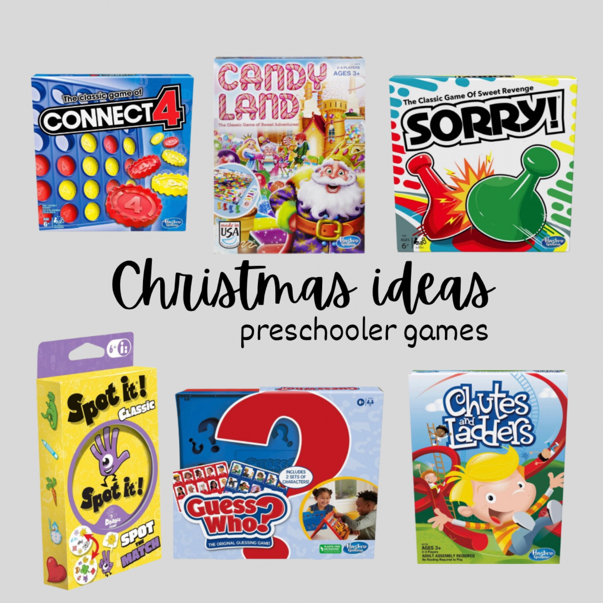 Love these board games for ages 3-5! A great christmas idea for your preschooler who doesn’t need anymore toys!

#LTKGiftGuide #LTKkids #LTKHoliday