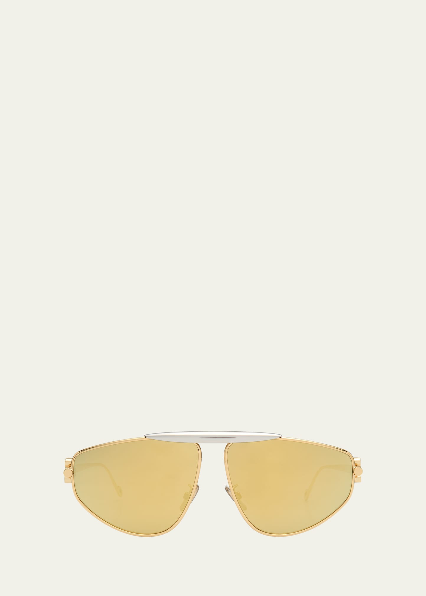 Anagram Metal Alloy Aviator Sunglasses | Bergdorf Goodman