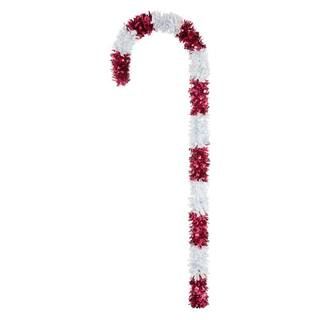 Home Accents Holiday 44 in Jumbo Tinsel Candy Cane JCC-48 - The Home Depot | The Home Depot