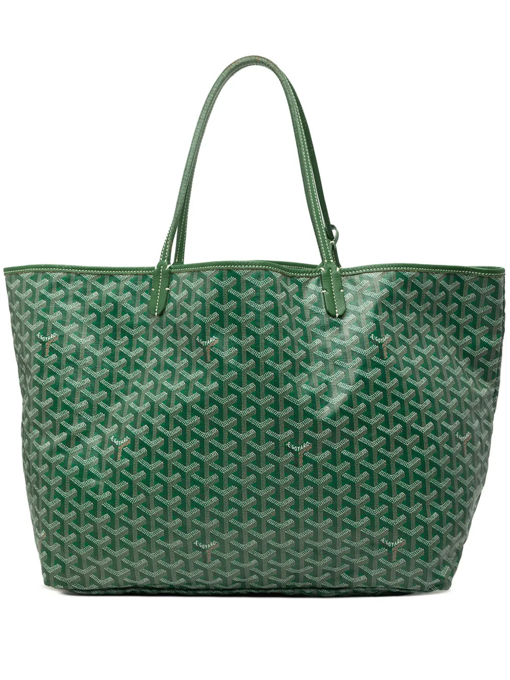Goyard Pre-Owned 2007 Goyardine Saint Louis GM tote bag - Green | Farfetch Global