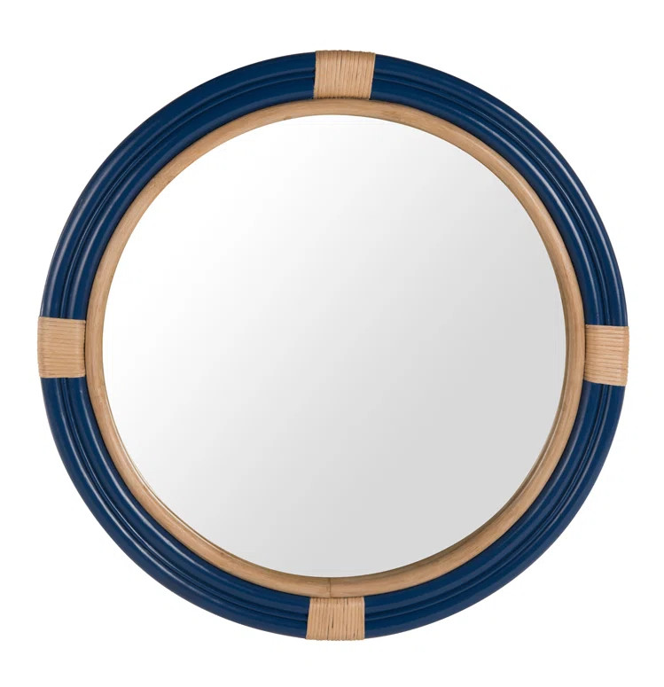 Round Nautical Decorative Accent Mirror | Wayfair North America
