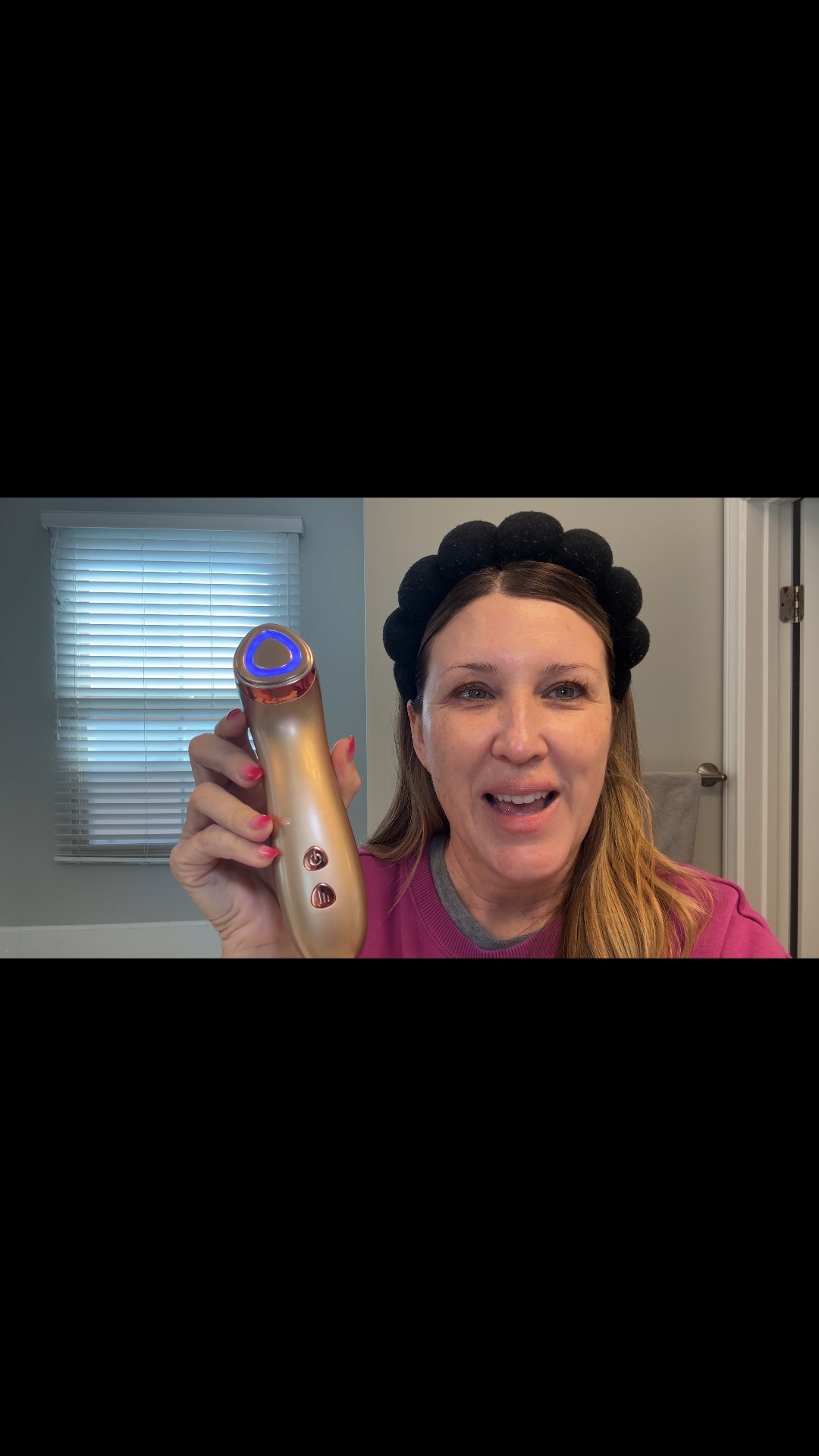 Looking for a facial wand that does more than just massage the skin? This one delivers micro current for skin tightening and has a cooling setting for puffiness! It gets so cold! Game changer for at home spa treatments! Makes a great Christmas gift! Amazon finds, skincare, skin tightening 

#LTKGiftGuide #LTKHoliday #LTKFindsUnder50