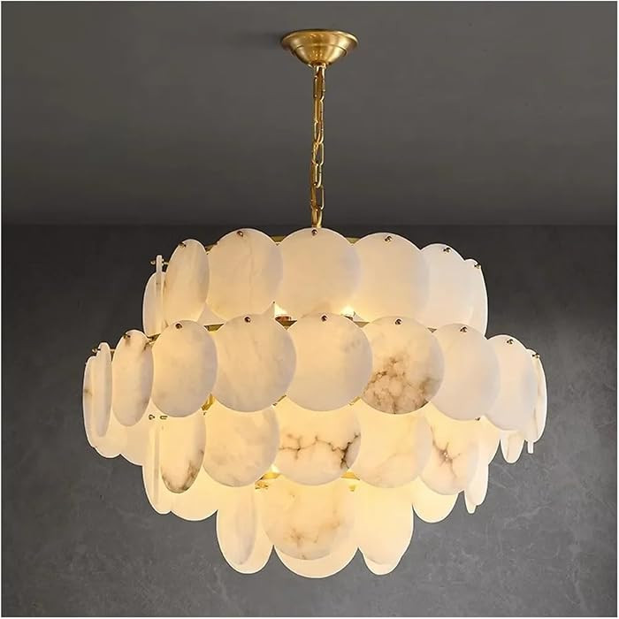 Luxury Natural Marble Design Modern Chandeliers for Living Room Bedroom Dining Room Kitchen Ceili... | Amazon (US)