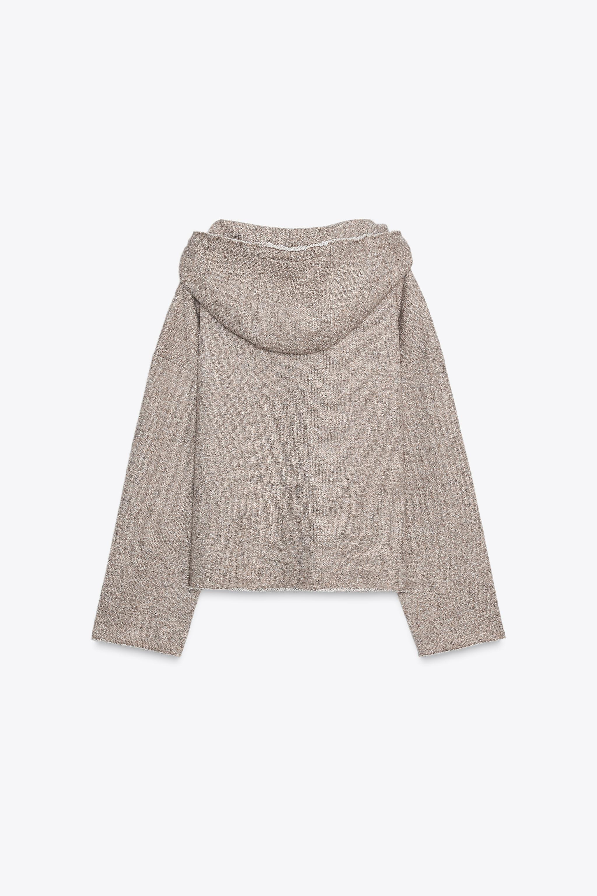 RUSTIC HOODIE SWEATSHIRT | Zara US