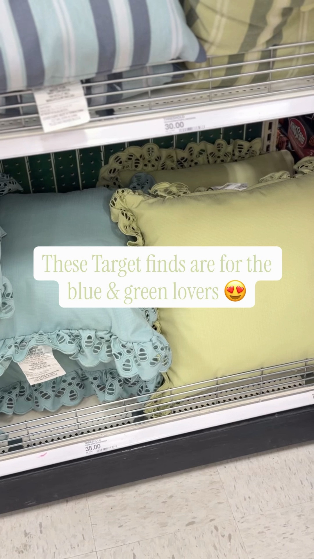 Found the best blue & green decor and style at Target 🎯 

Target home, Target style, Target pillows, Grandmillennial Target, classic style, preppy style, new at Target, studio McGee Target