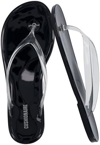 CUSHIONAIRE Splash Jelly Flip Flops for Women With Flexible Sole, Soft Footbed Summer Sandals for... | Amazon (US)