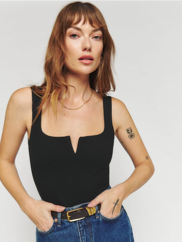 Ossie Knit Tank | Reformation (Global)