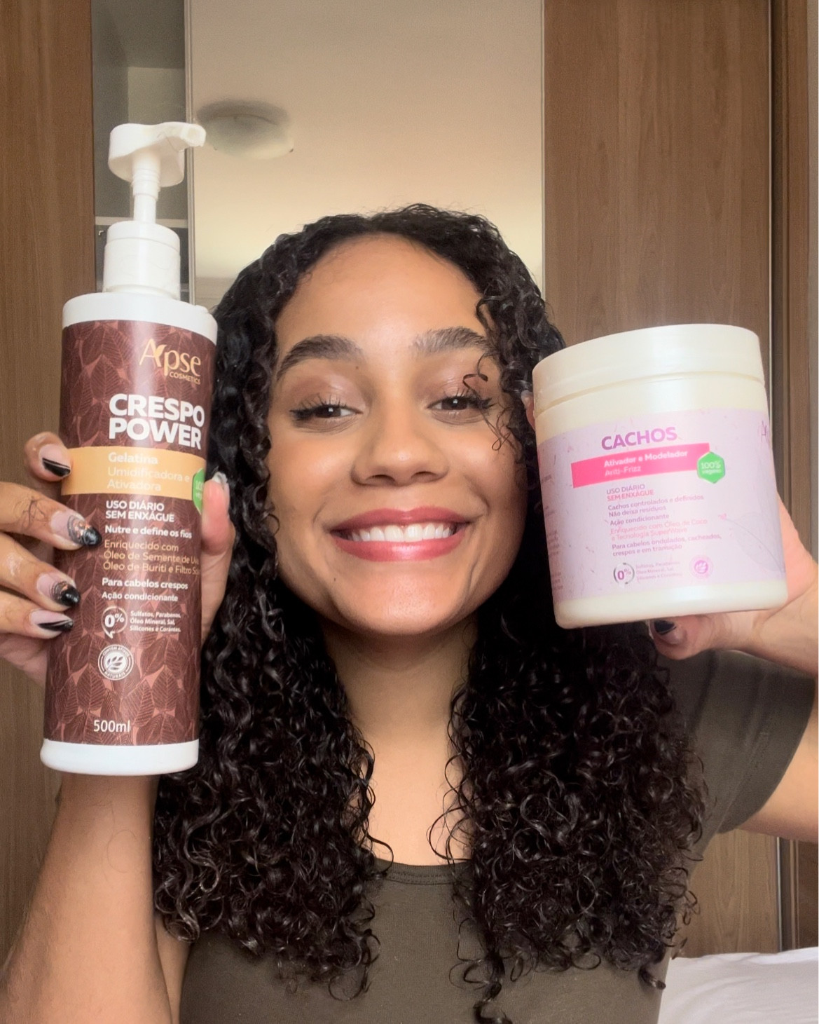 DEFINIÇÃO E BRILHO NA MEDIDA CERTA? Gelatina Crespo Power e Ativador de Cachos Apse é a melhor escolha! Eu amo esses dois produtos! 

#LTKbeauty #LTKbrasil #LTKU