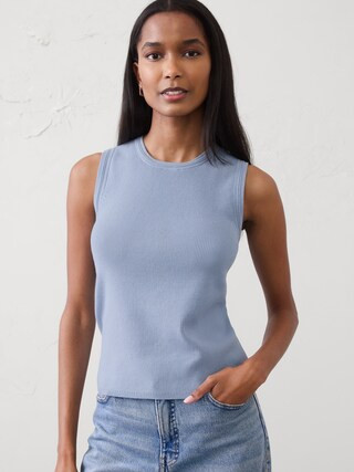 Ribbed Sweater Tank | Banana Republic Factory