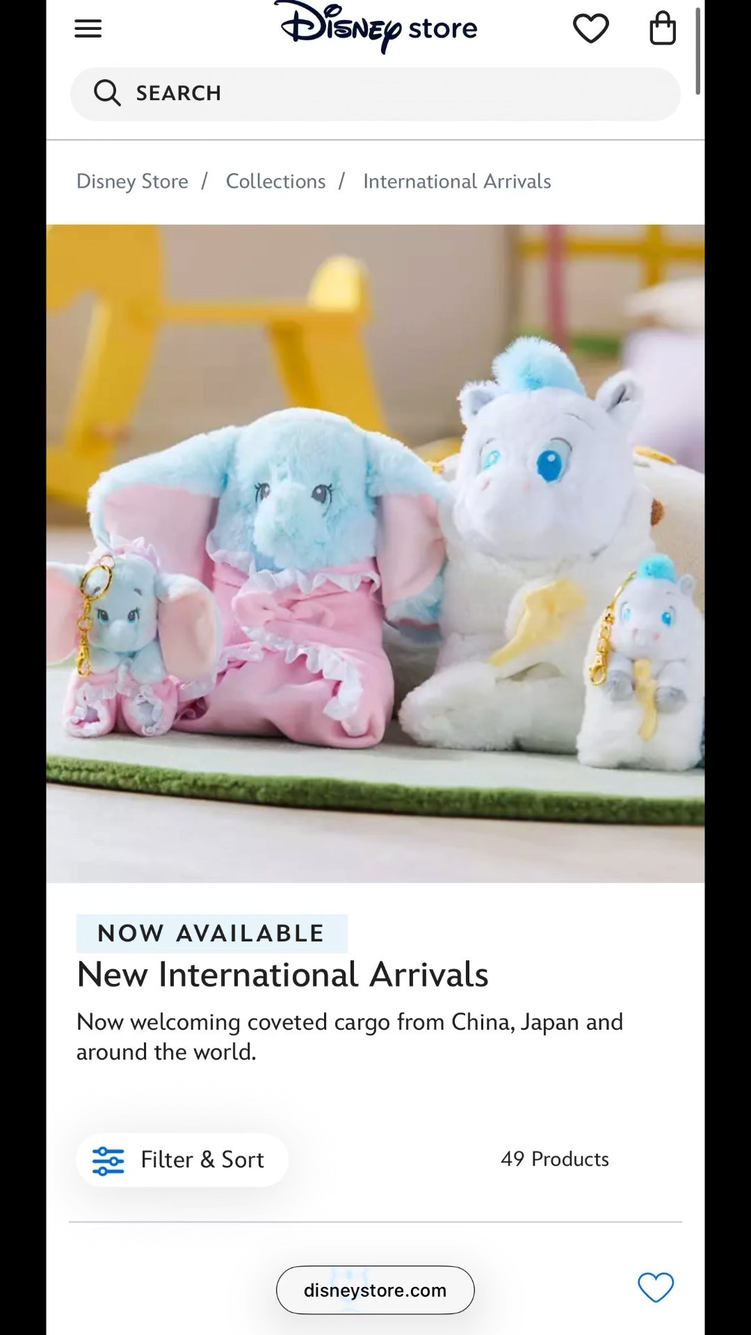 Disney Store has some new International Arrivals as well as some on sale. If you missed an item at the Storyland Boutique, now’s your chance to get it. It’s the winking Winnie the Pooh for me!

#LTKSaleAlert