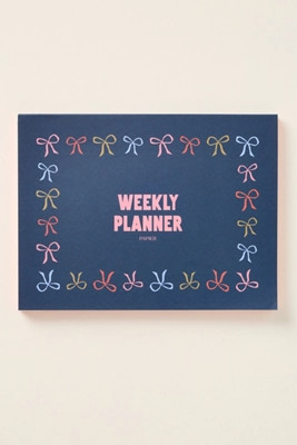 Papier x Anthropologie Weekly Planner Notepad | Anthropologie (US)
