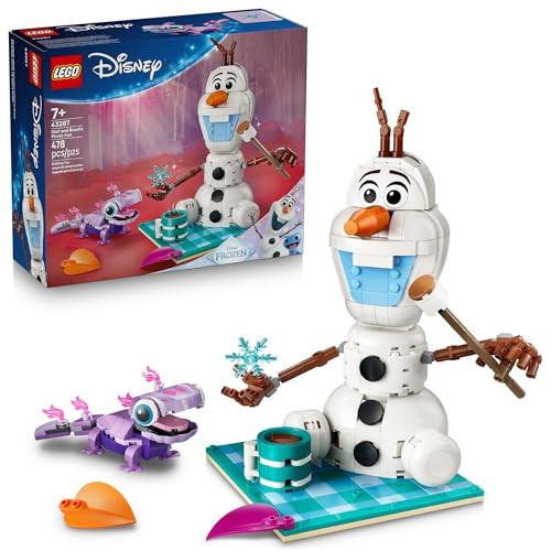 LEGO Disney Frozen Olaf and Bruni’s Picnic Fun Building Toy - Frozen Toys for Girls & Boys, Ages 7+ - Disney Gifts for Kids & Fans - 43287 | Amazon (US)