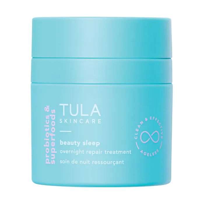 Beauty Sleep Overnight Repair Treatment Cream with AHA's and Vitamin C - TULA Skincare | Sephora | Sephora (US)