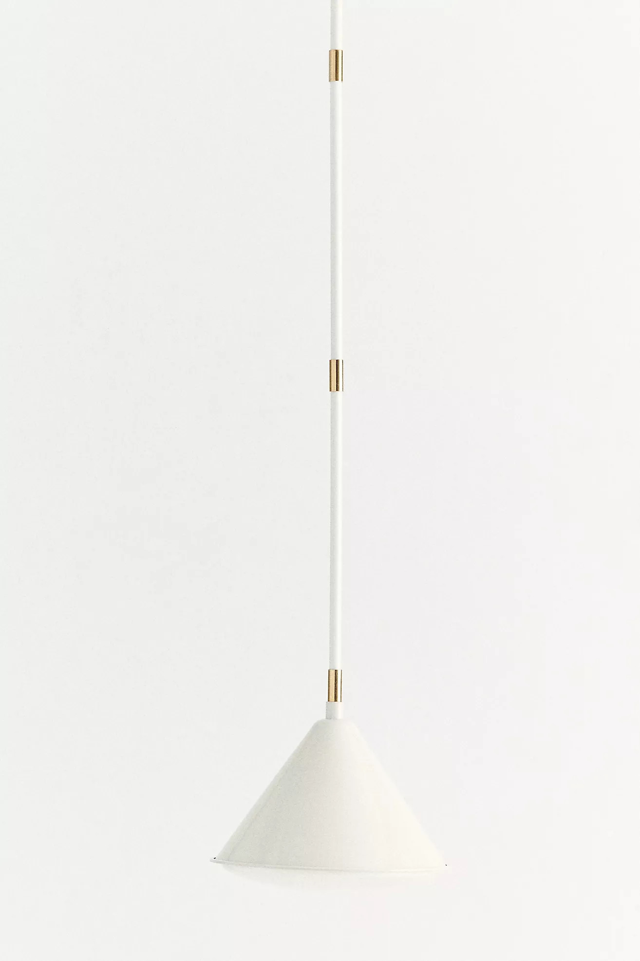 Greenwich Enameled Metal Semi-Flush Pendant | Anthropologie (US)