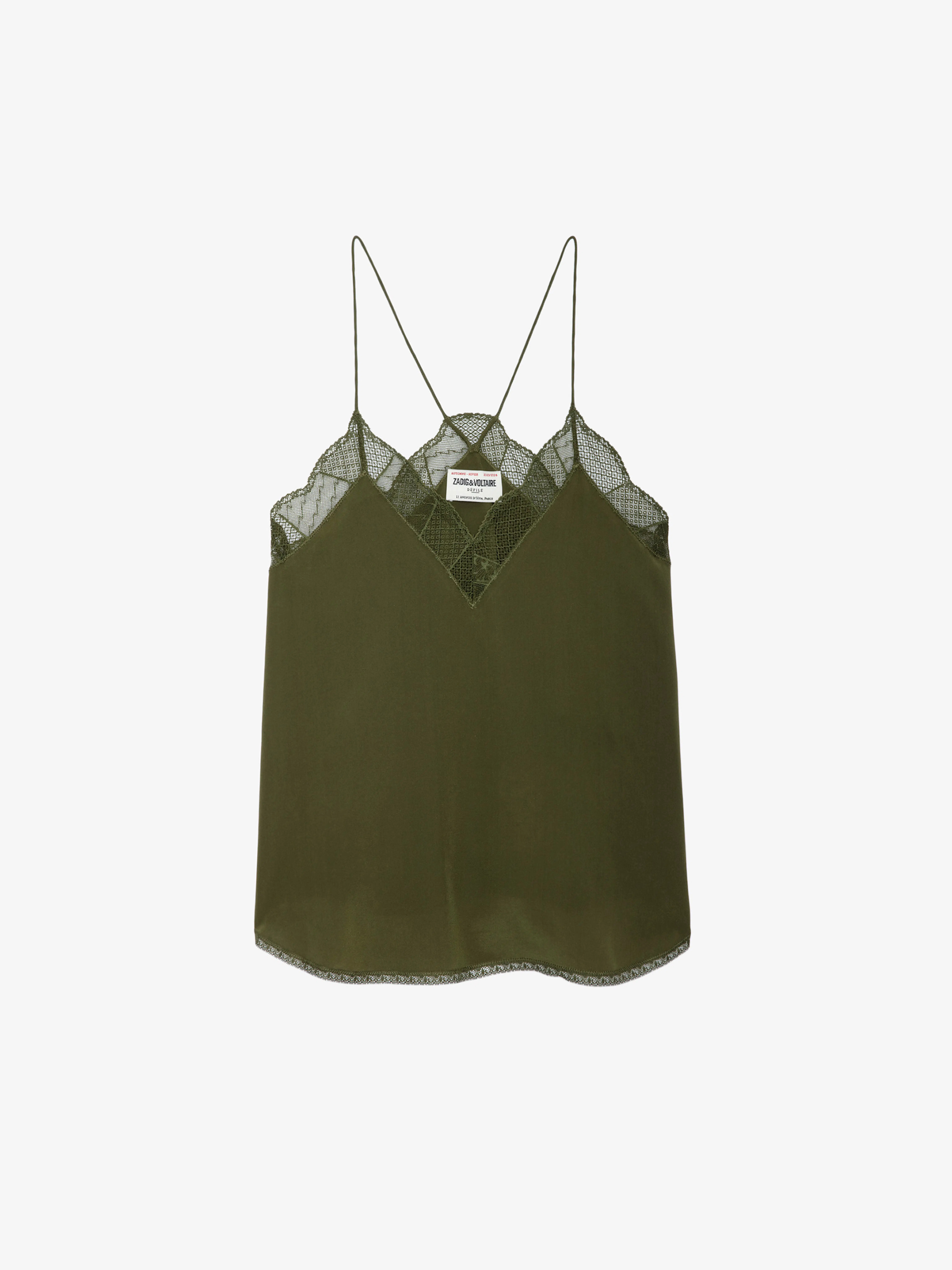 Christy Silk Camisole | Zadig & Voltaire (UK)