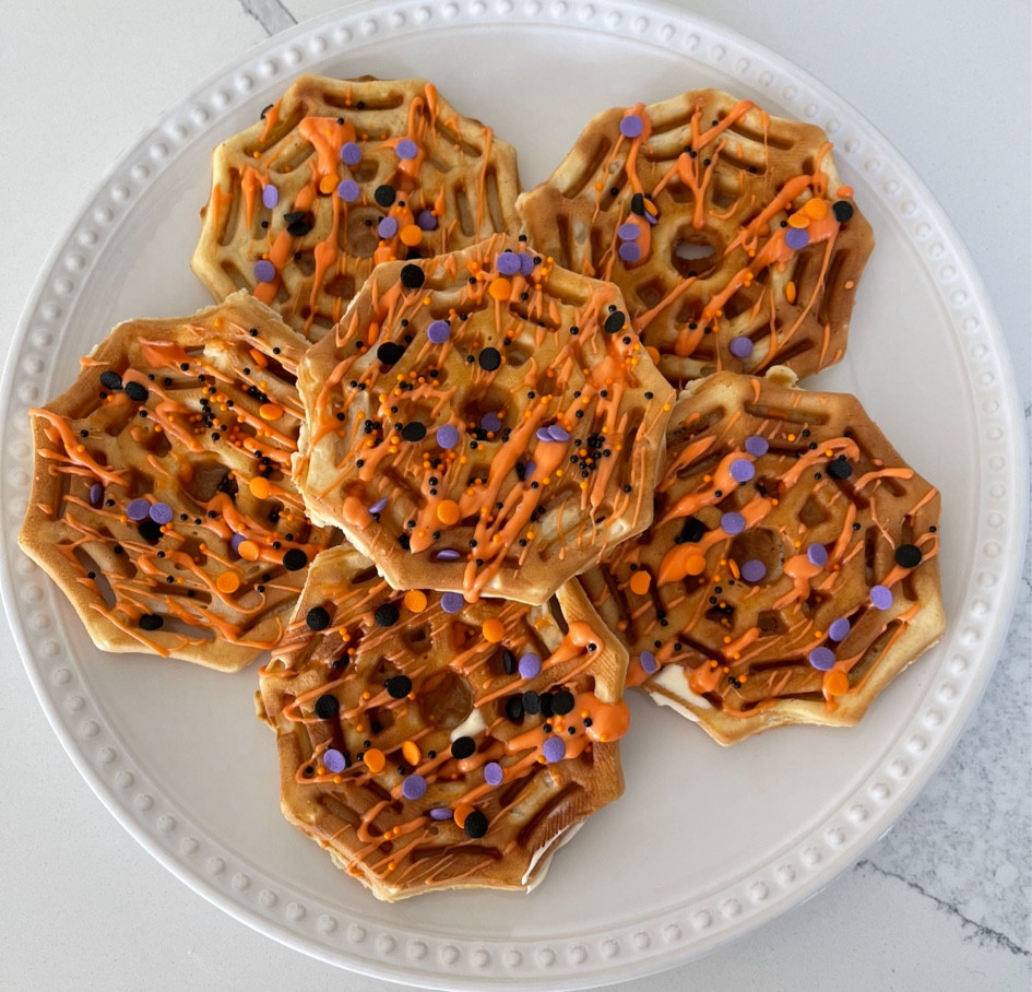 Halloween Waffles. Waffle Iron🕸️

#LTKHome #LTKSeasonal #LTKFamily